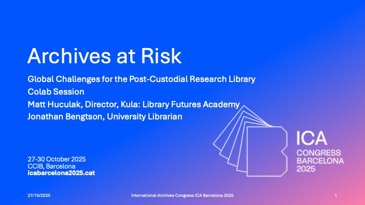 Kula Team Presents at ICA Barcelona 2025