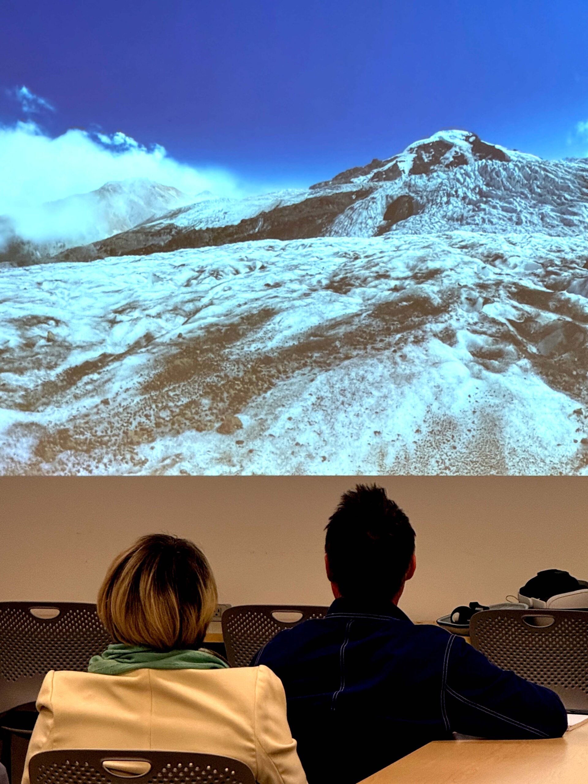 Artists Paul Walde and Christine Walde 